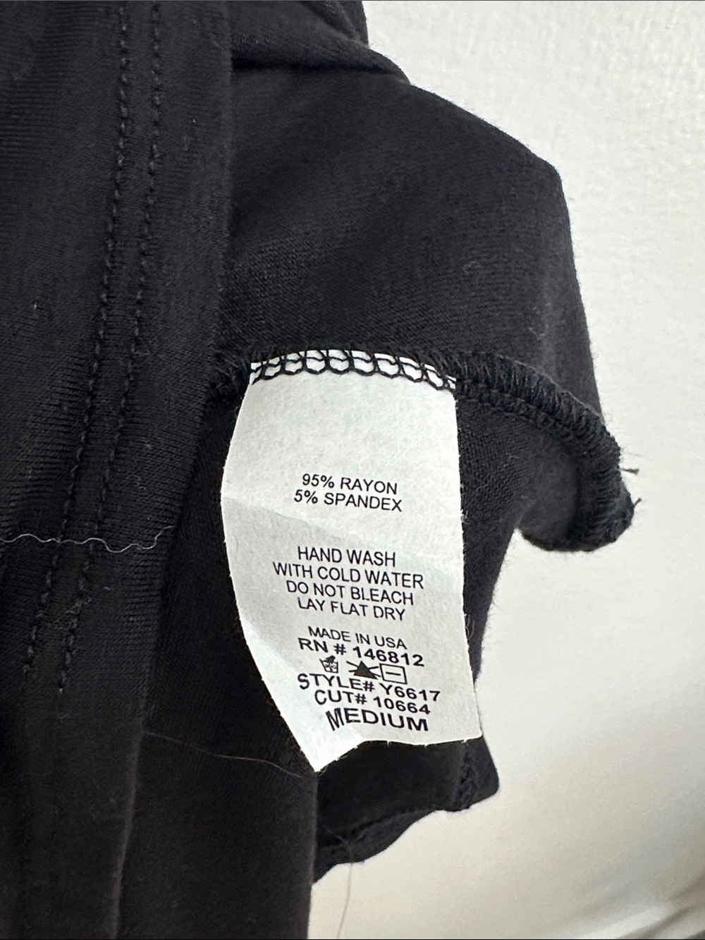 Acemi Black Ribbed Racerback Tank - Picture 5 of 5